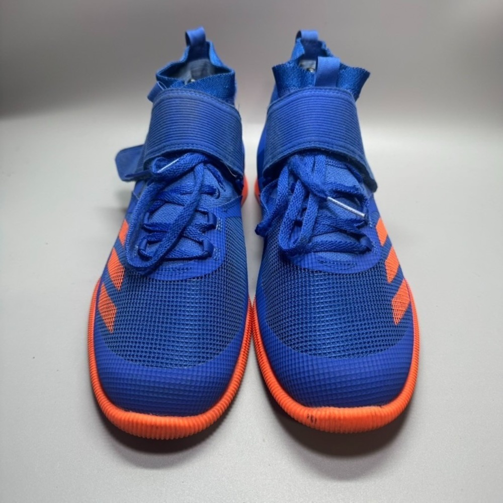 ADIDAS Crazy Power RK Blue Orange Weightlifting Lifting Training Shoes Mens‎ 10 - Picture 2 of 9